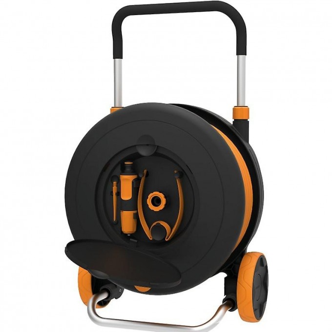 Катушка со шлангом FISKARS Ø1/2"(13мм) 20м и набором аксессуаров 1023643 Катушка со шлангом FISKARS Ø1/2"(13мм) 20м и набором аксессуаров 1023643