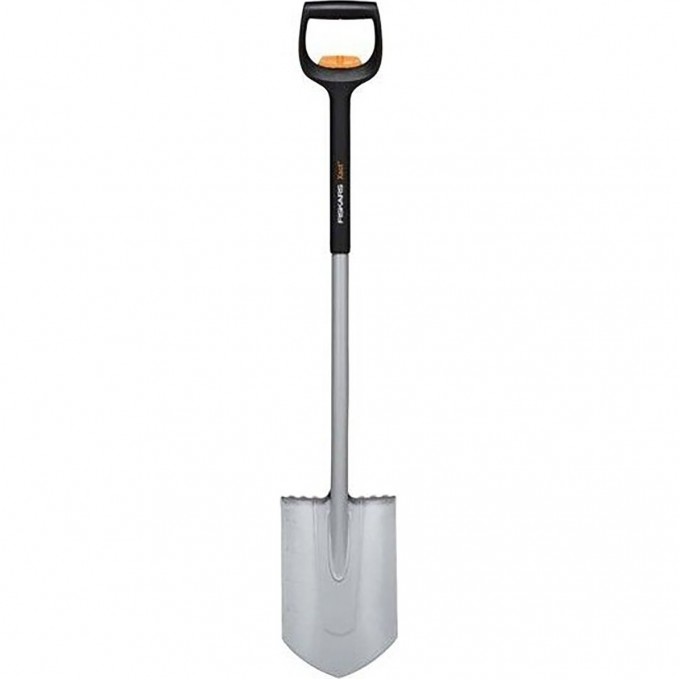 Лопата штыковая FISKARS XACT телескопическая закругленная 1066732 Лопата штыковая FISKARS XACT телескопическая закругленная 1066732
