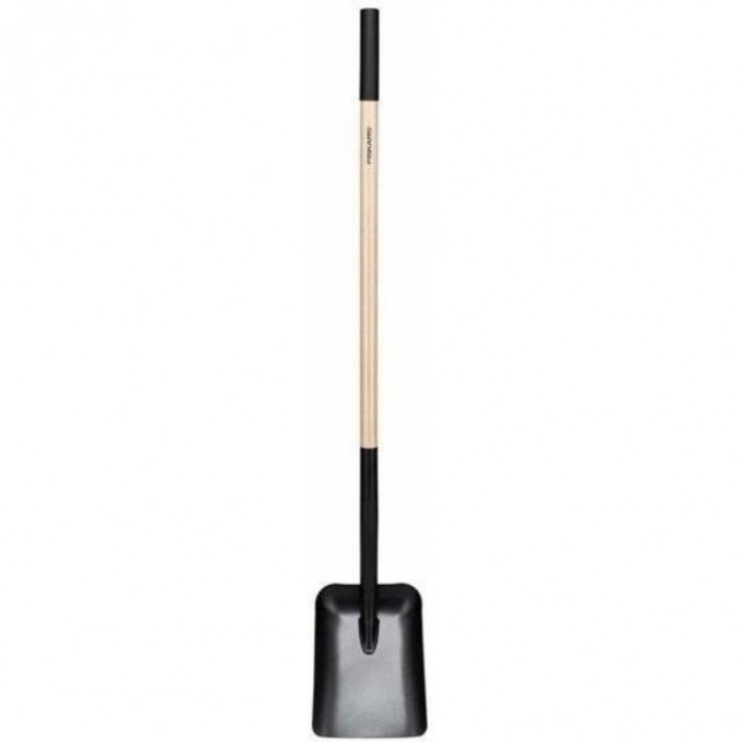 Лопата совковая FISKARS с деревянной ручкой 1066724 Лопата совковая FISKARS с деревянной ручкой 1066724