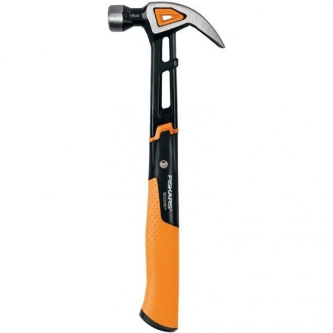 Молоток с загнутым гвоздодёром FISKARS M 16oz/13.5" 1027202 Молоток с загнутым гвоздодёром FISKARS M 16oz/13.5" 1027202