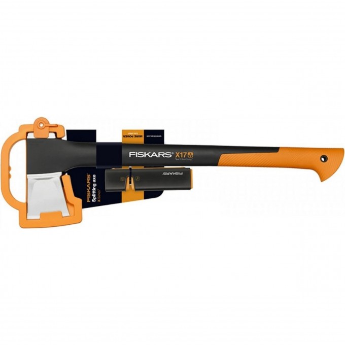 Набор FISKARS: топор Х17 + точилка 1020182 Набор FISKARS: топор Х17 + точилка 1020182