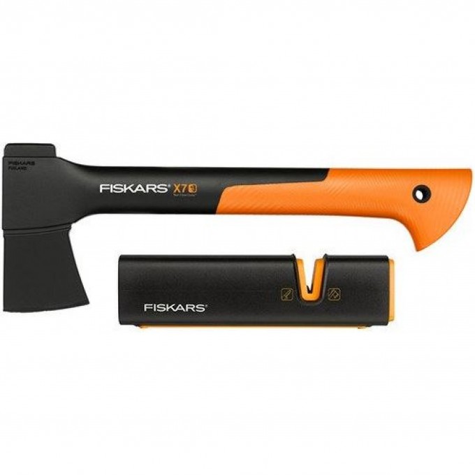 Набор FISKARS: топор Х7 + точилка 1020183 Набор FISKARS: топор Х7 + точилка 1020183