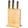 Набор из 3 ножей FISKARS FUNCTIONAL FORM в бамбуковом блоке 1057553