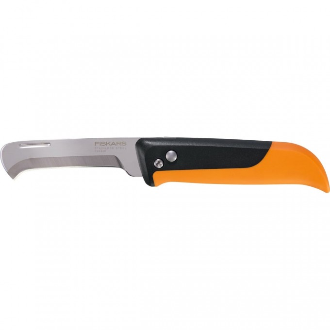 Нож садовый FISKARS K80 X-SERIES черный/оранжевый 1062819 Нож садовый FISKARS K80 X-SERIES черный/оранжевый 1062819