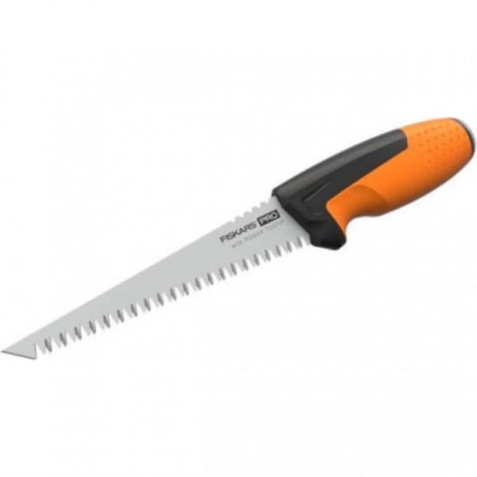 Пила зубчатая с ножнами FISKARS POWERTOOTH 8 зубьев на дюйм 1062935 Пила зубчатая с ножнами FISKARS POWERTOOTH 8 зубьев на дюйм 1062935